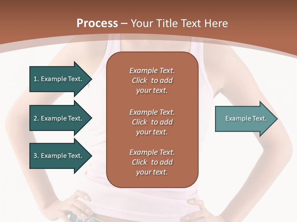Young Confident Y PowerPoint Template
