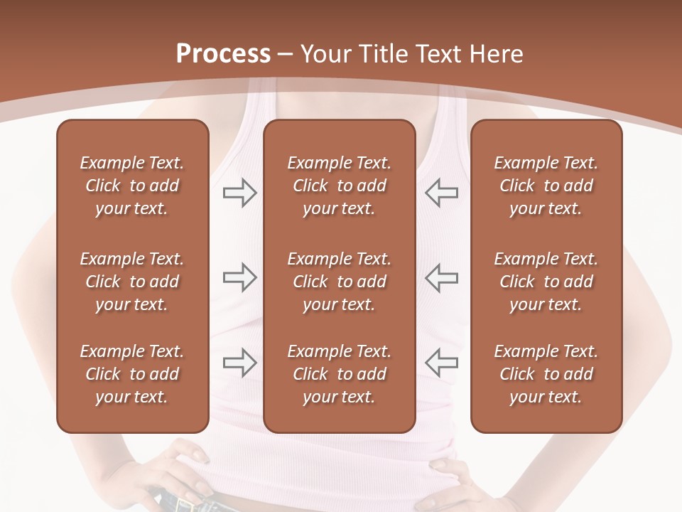 Young Confident Y PowerPoint Template
