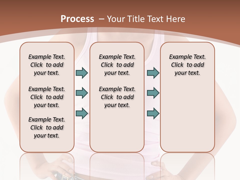 Young Confident Y PowerPoint Template