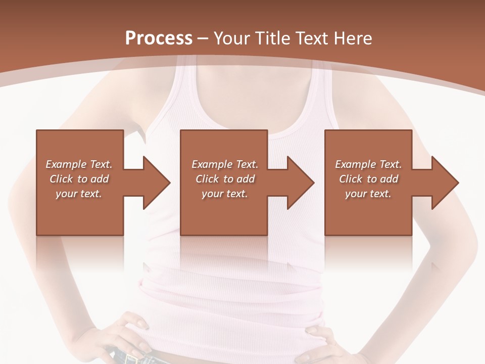 Young Confident Y PowerPoint Template
