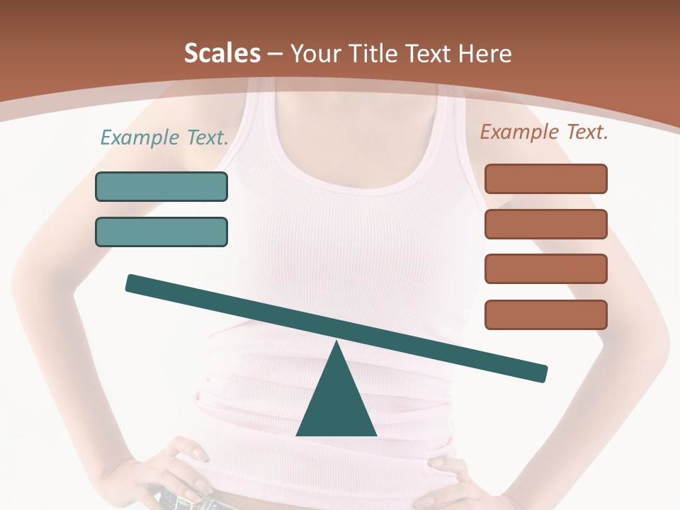 Young Confident Y PowerPoint Template