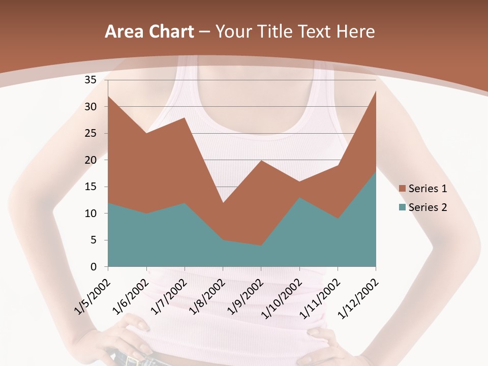 Young Confident Y PowerPoint Template