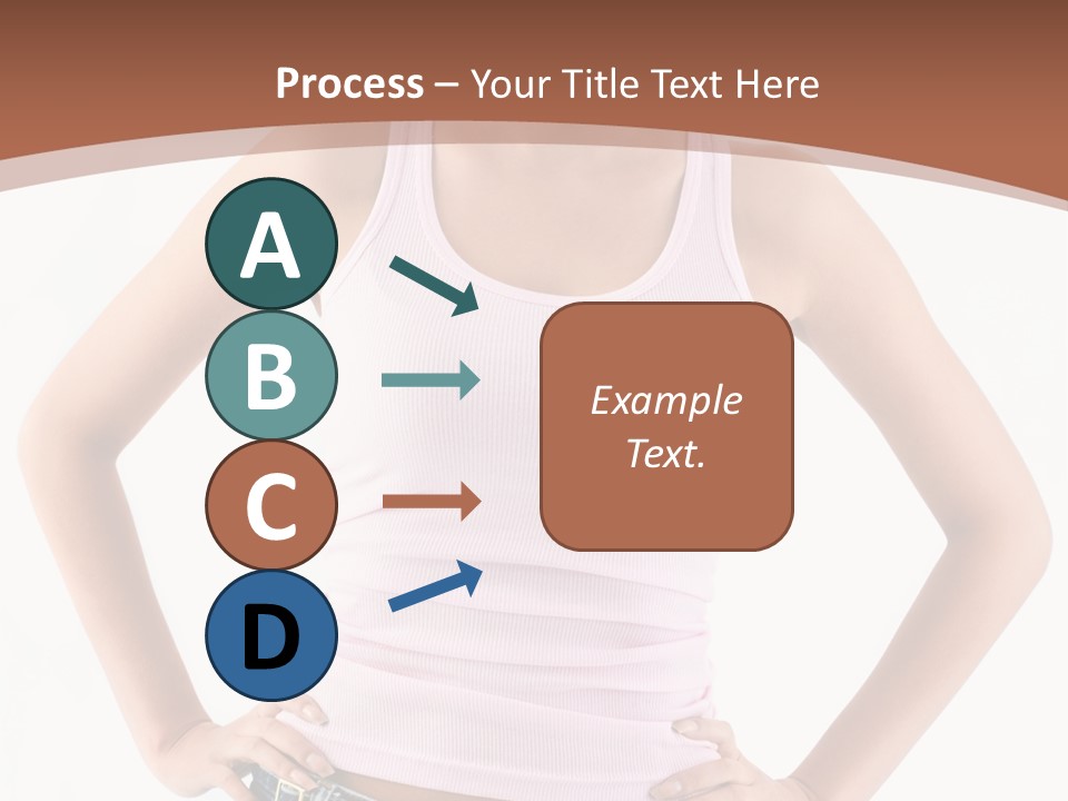 Young Confident Y PowerPoint Template