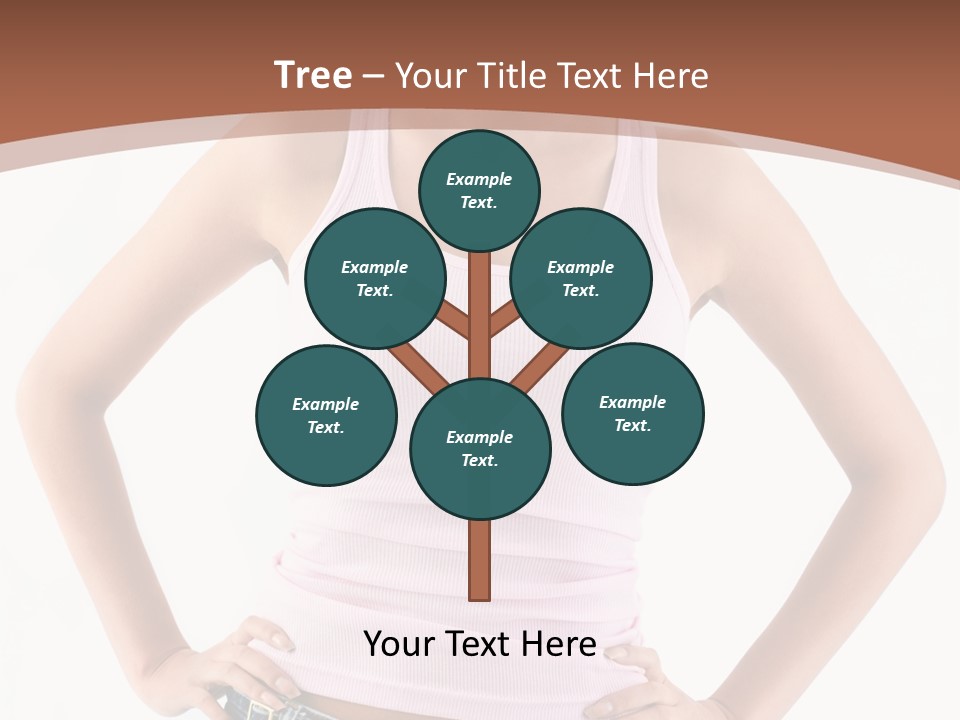 Young Confident Y PowerPoint Template