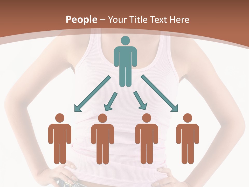 Young Confident Y PowerPoint Template