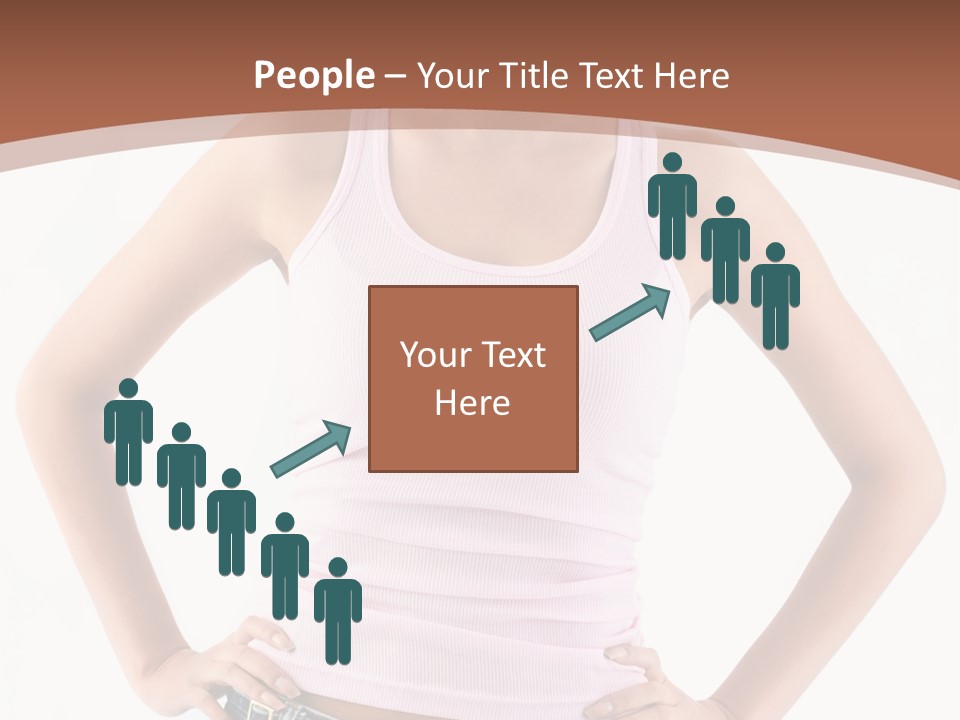 Young Confident Y PowerPoint Template