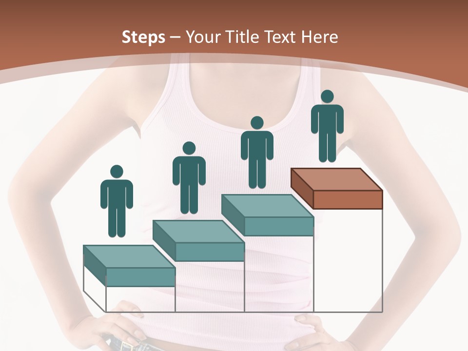 Young Confident Y PowerPoint Template