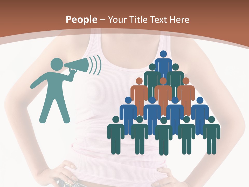 Young Confident Y PowerPoint Template