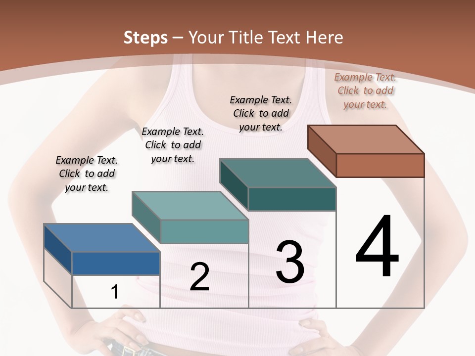Young Confident Y PowerPoint Template