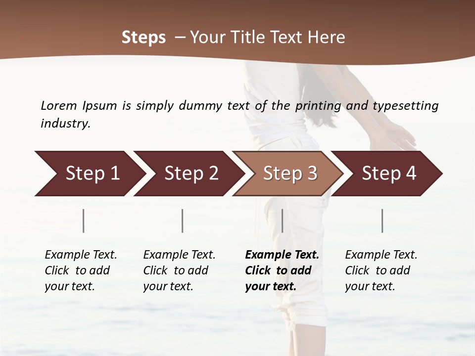 Lifestyle Spirituality Summer PowerPoint Template