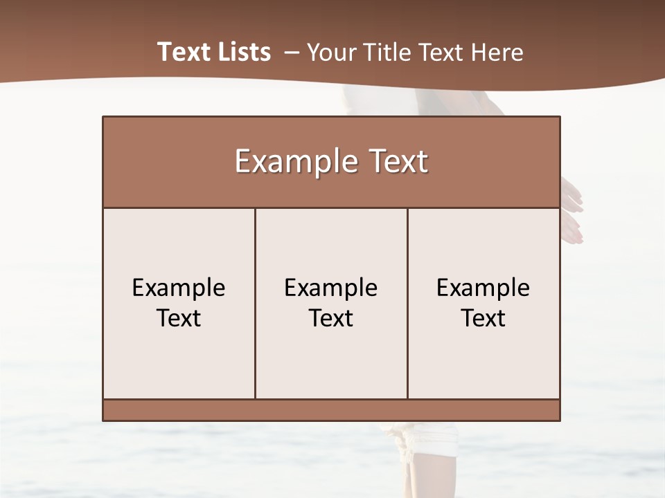 Lifestyle Spirituality Summer PowerPoint Template
