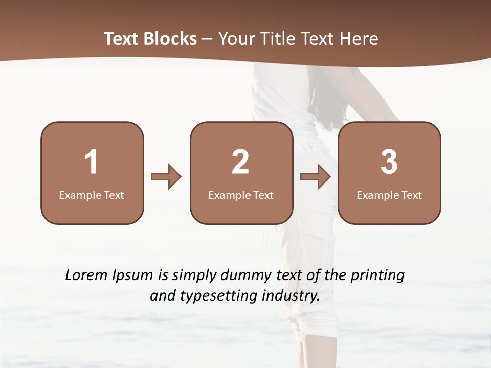 Lifestyle Spirituality Summer PowerPoint Template