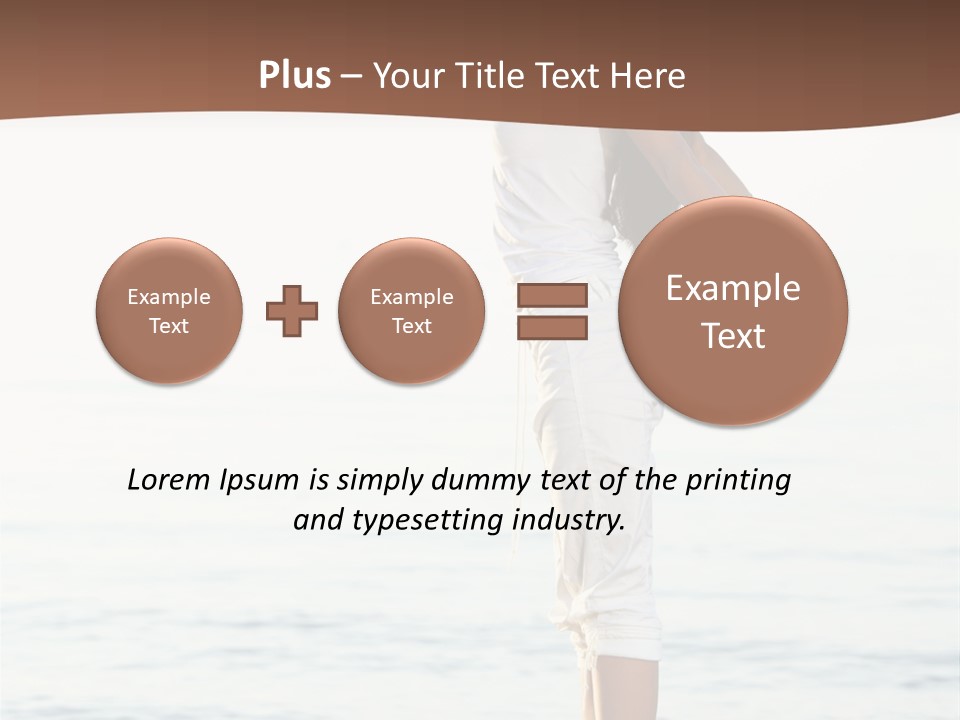 Lifestyle Spirituality Summer PowerPoint Template
