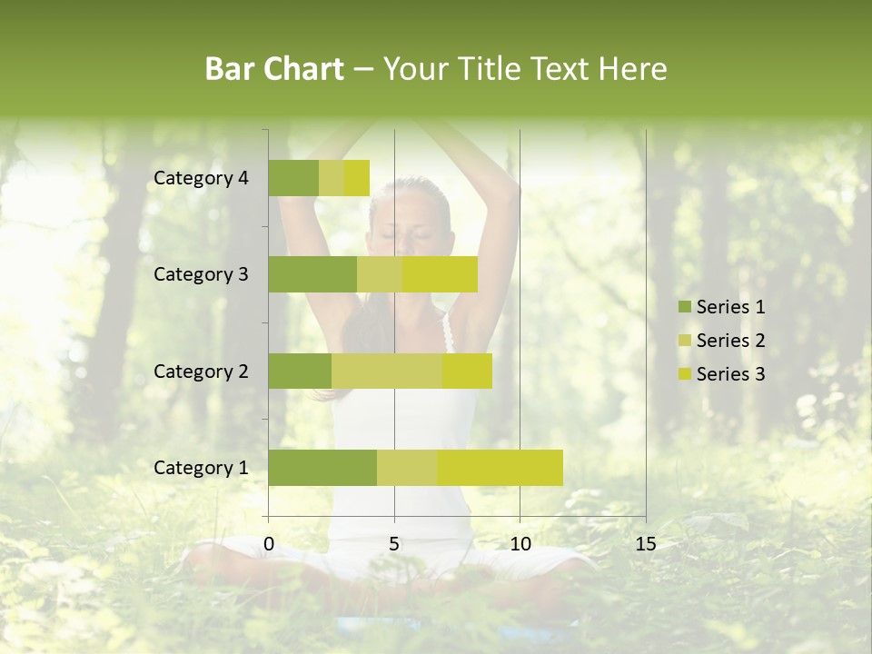 Beautiful Peaceful Girl PowerPoint Template