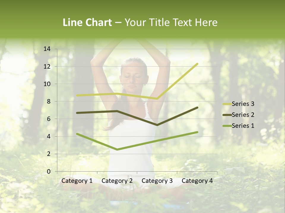 Beautiful Peaceful Girl PowerPoint Template