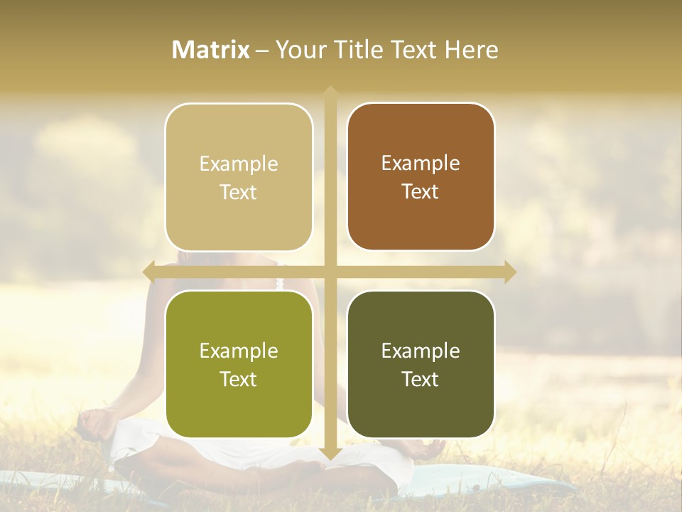 Natural Serene Peaceful PowerPoint Template