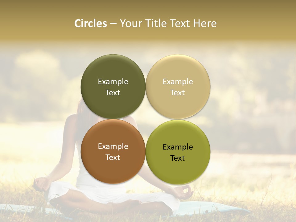 Natural Serene Peaceful PowerPoint Template