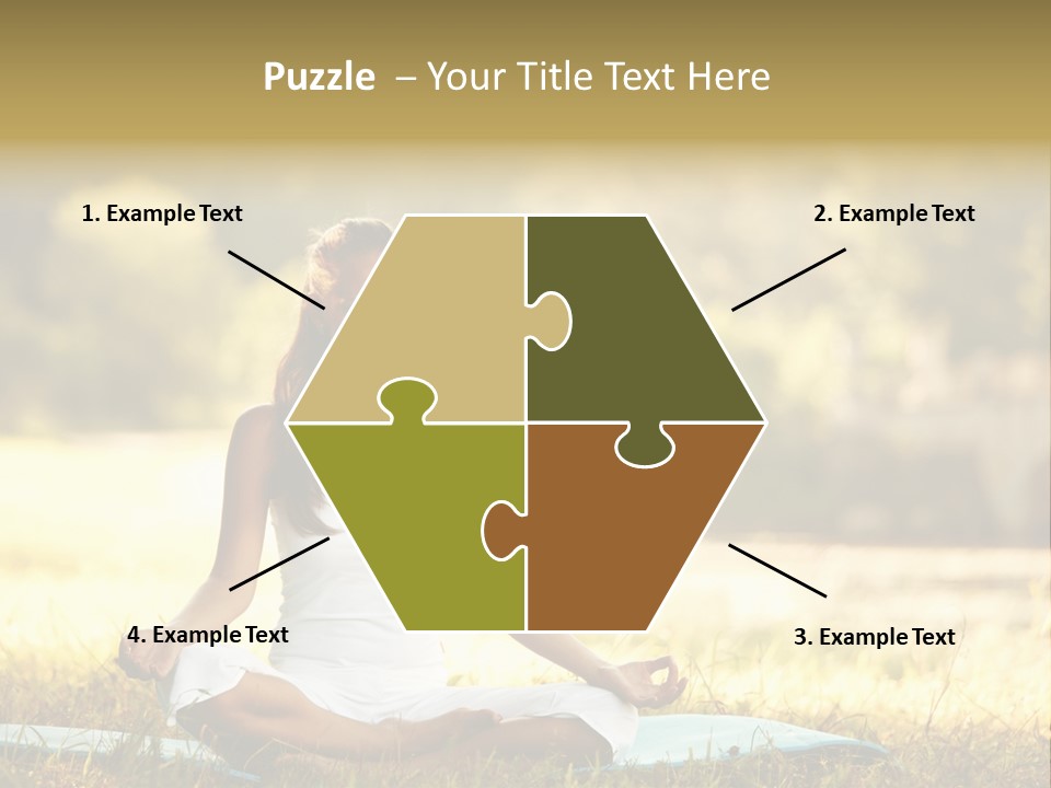 Natural Serene Peaceful PowerPoint Template