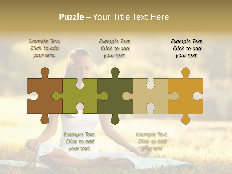Natural Serene Peaceful PowerPoint Template