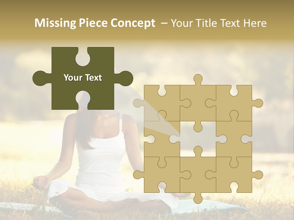 Natural Serene Peaceful PowerPoint Template