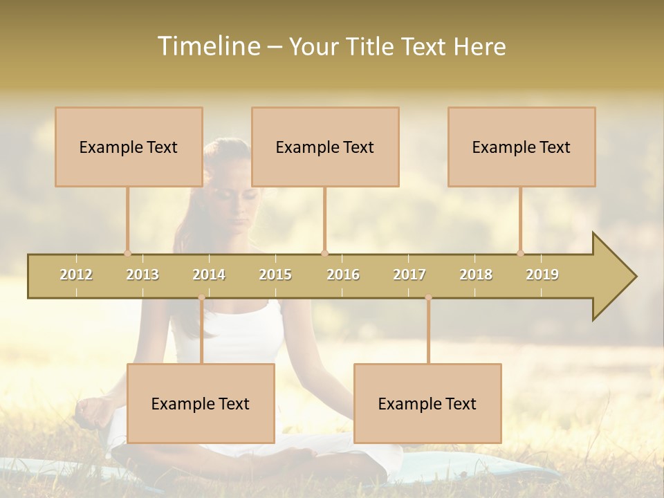 Natural Serene Peaceful PowerPoint Template