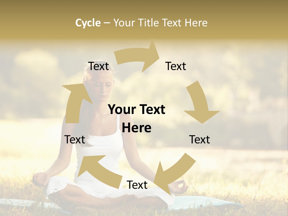 Natural Serene Peaceful PowerPoint Template