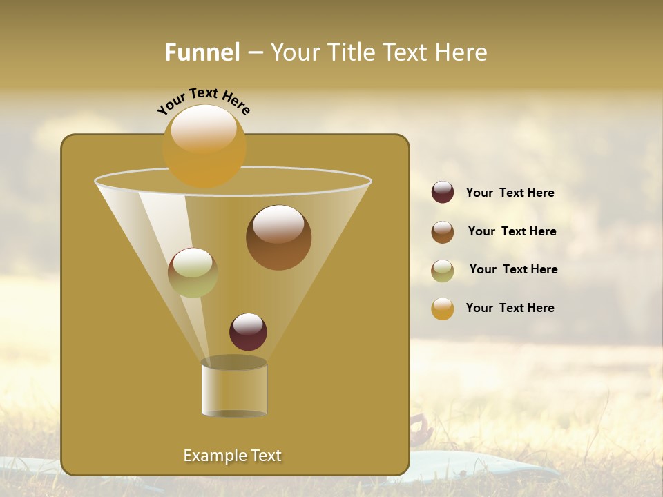Natural Serene Peaceful PowerPoint Template