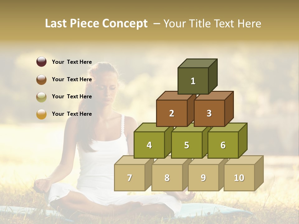 Natural Serene Peaceful PowerPoint Template