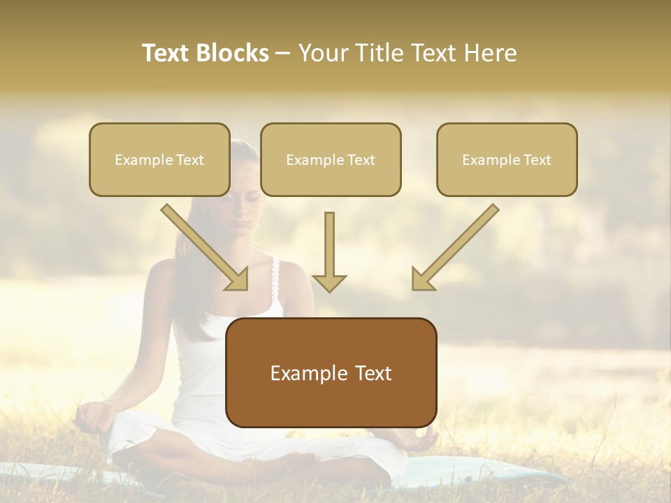 Natural Serene Peaceful PowerPoint Template