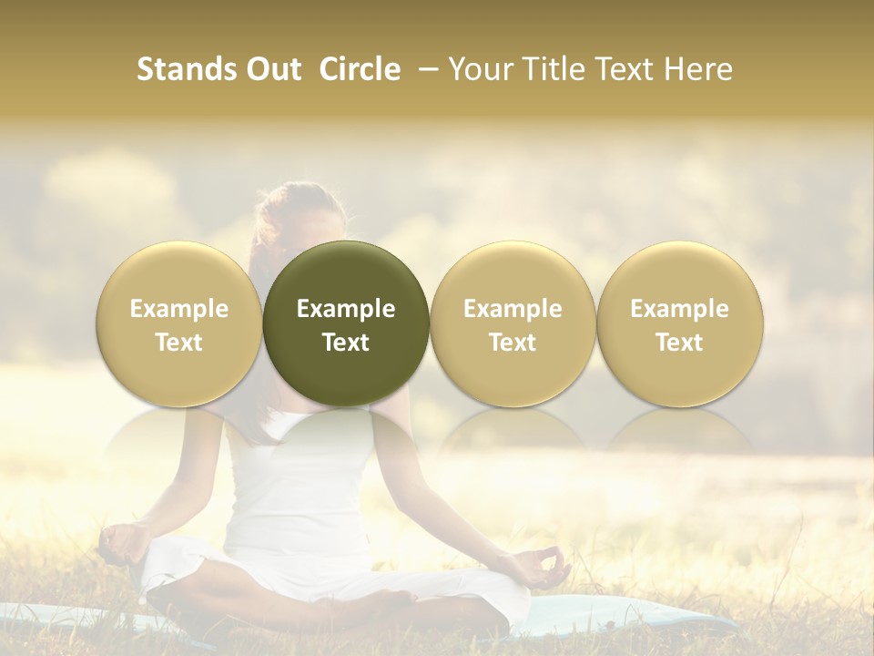 Natural Serene Peaceful PowerPoint Template