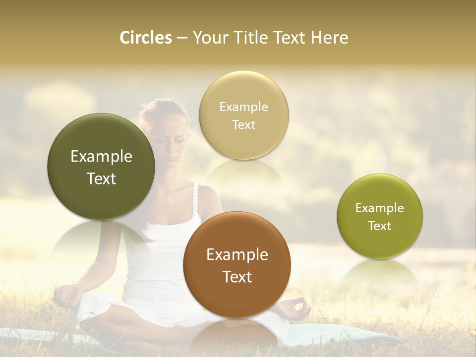 Natural Serene Peaceful PowerPoint Template