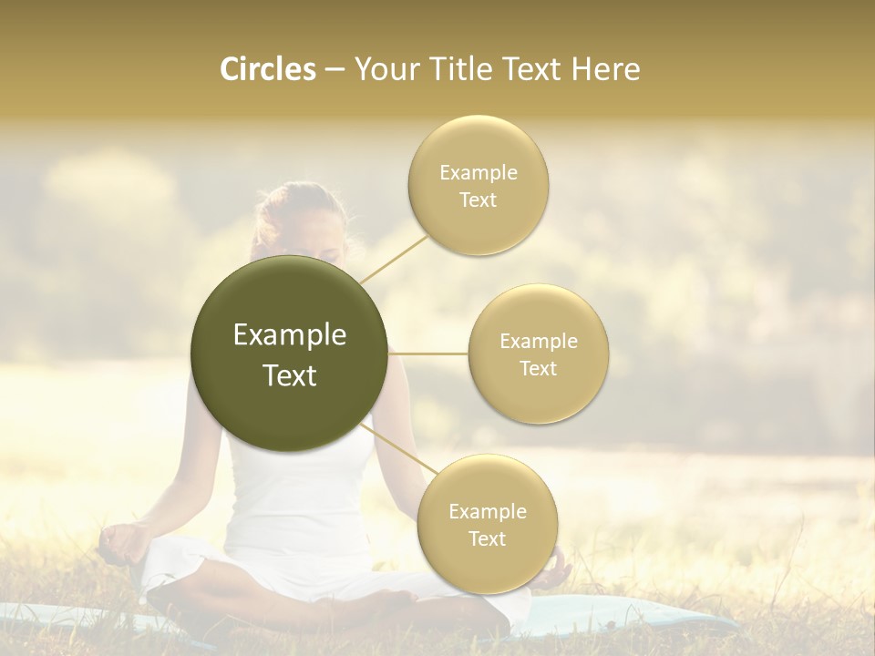 Natural Serene Peaceful PowerPoint Template