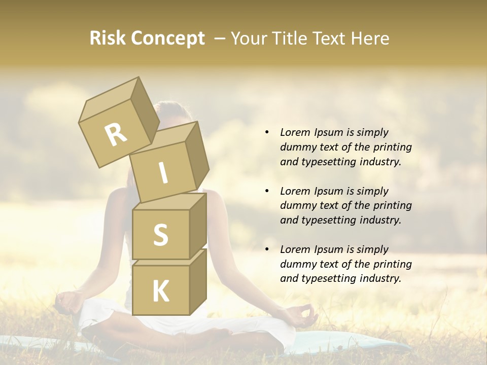 Natural Serene Peaceful PowerPoint Template