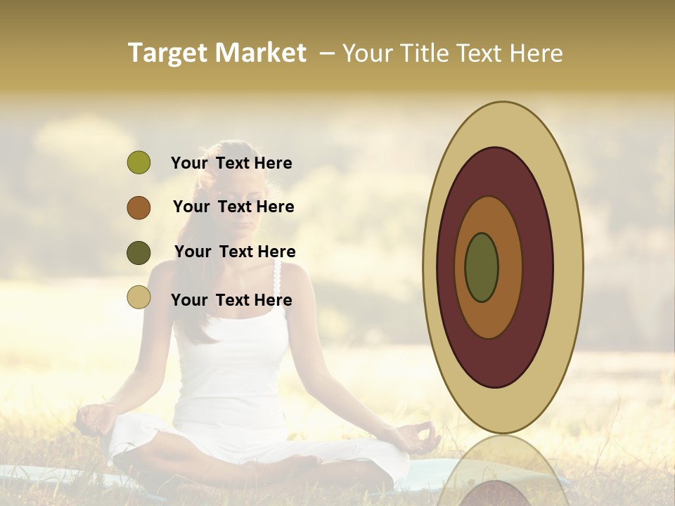 Natural Serene Peaceful PowerPoint Template
