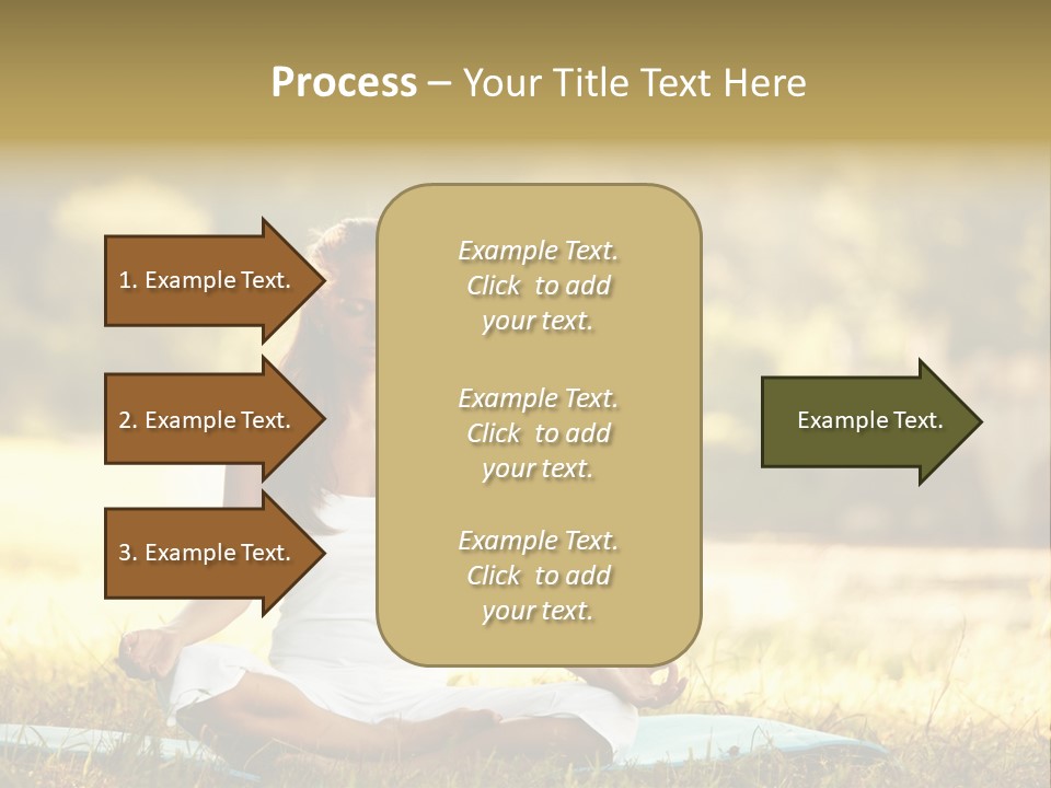 Natural Serene Peaceful PowerPoint Template