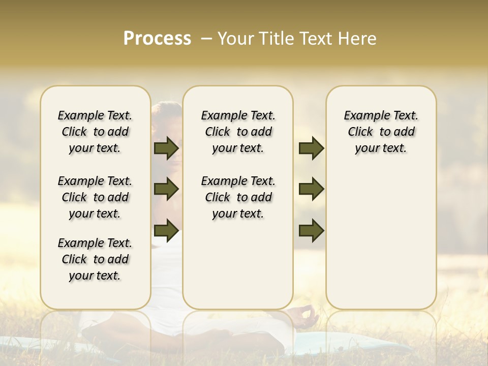 Natural Serene Peaceful PowerPoint Template