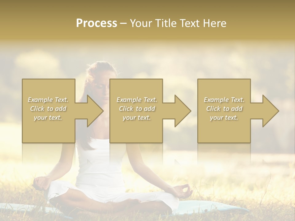 Natural Serene Peaceful PowerPoint Template