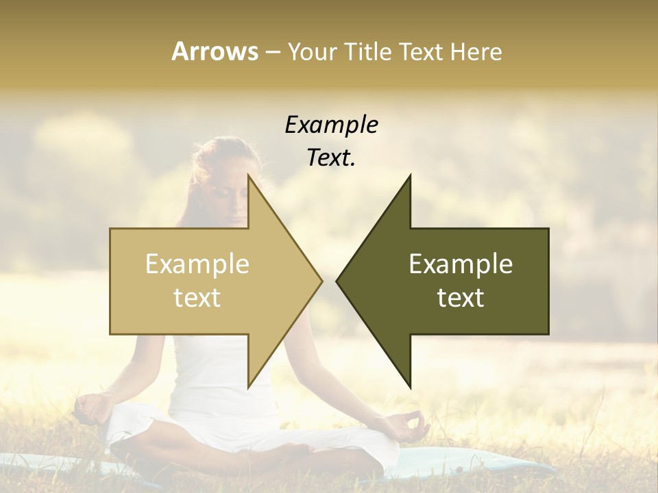 Natural Serene Peaceful PowerPoint Template