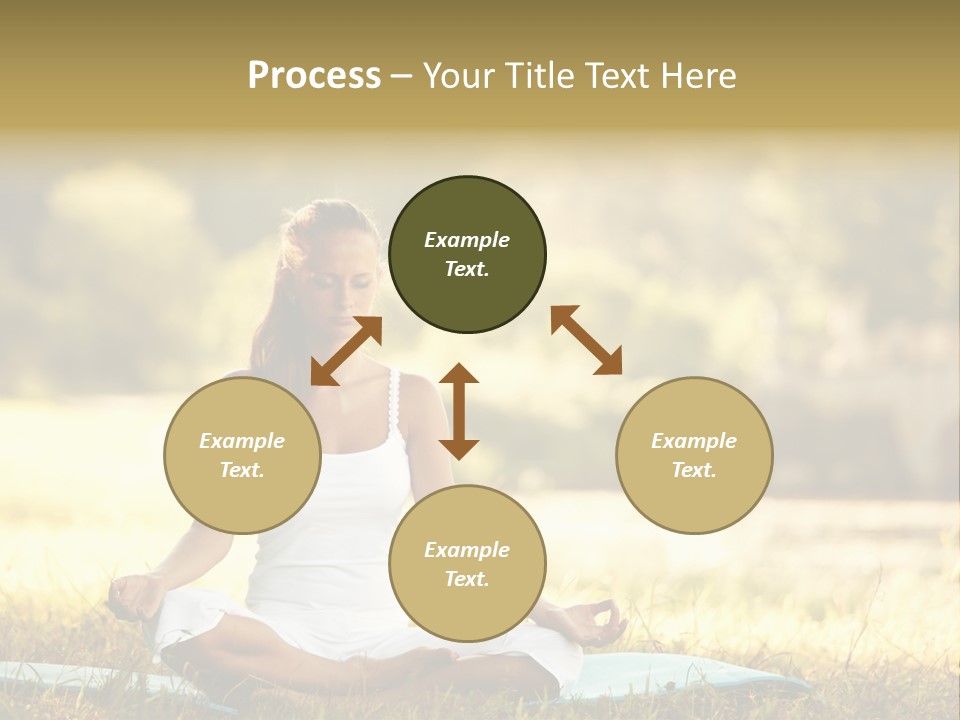 Natural Serene Peaceful PowerPoint Template
