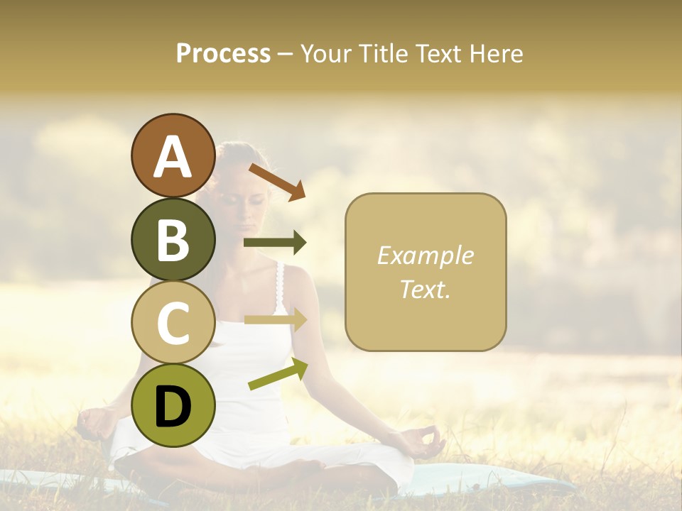 Natural Serene Peaceful PowerPoint Template