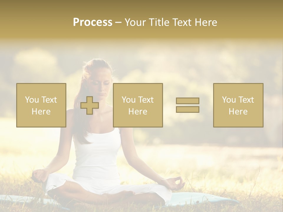 Natural Serene Peaceful PowerPoint Template