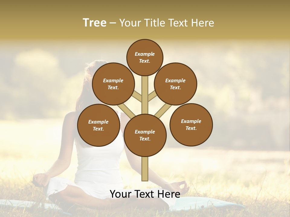 Natural Serene Peaceful PowerPoint Template