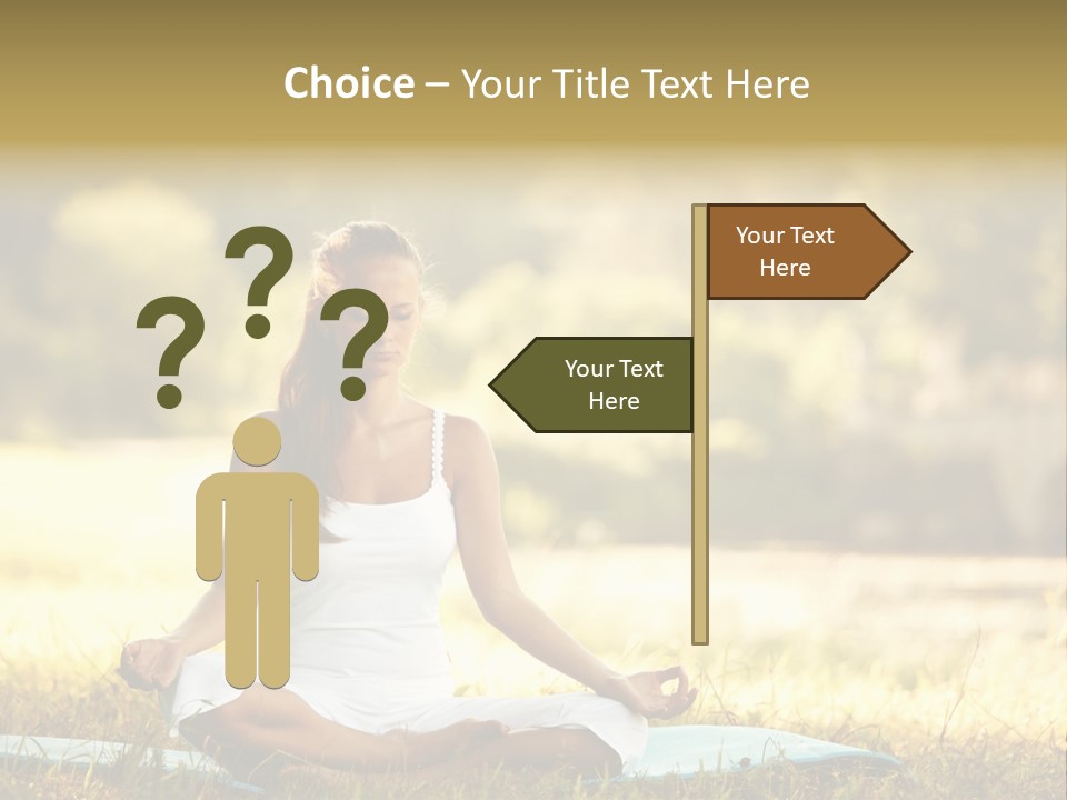 Natural Serene Peaceful PowerPoint Template