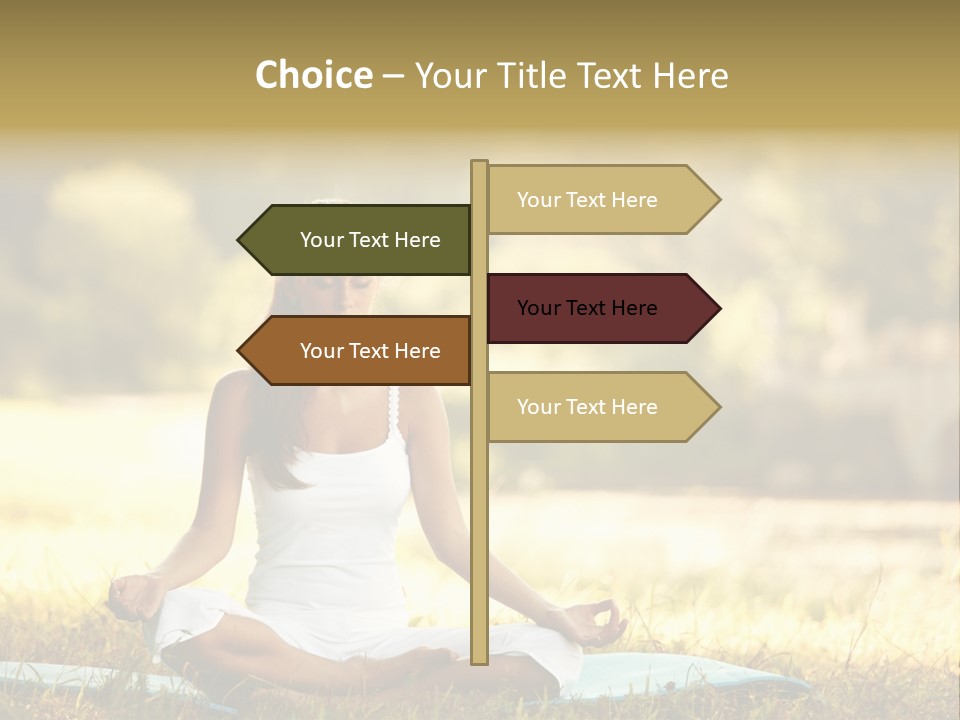 Natural Serene Peaceful PowerPoint Template