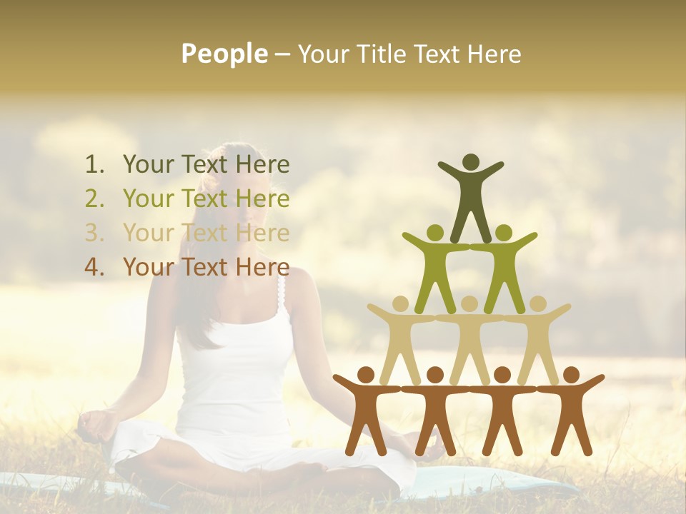 Natural Serene Peaceful PowerPoint Template