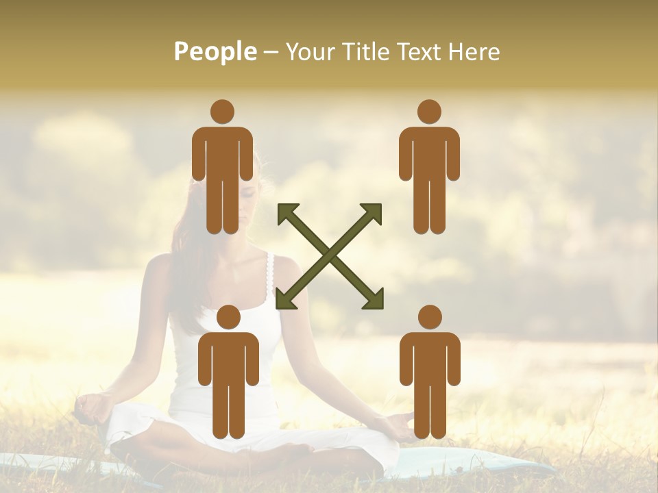 Natural Serene Peaceful PowerPoint Template