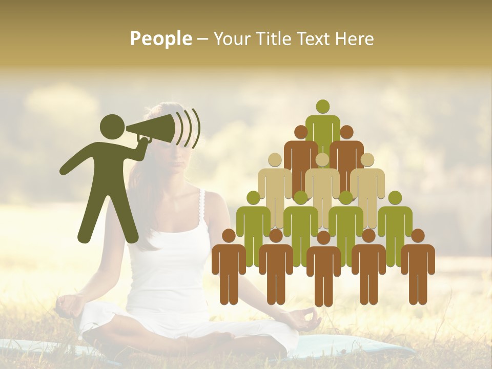 Natural Serene Peaceful PowerPoint Template