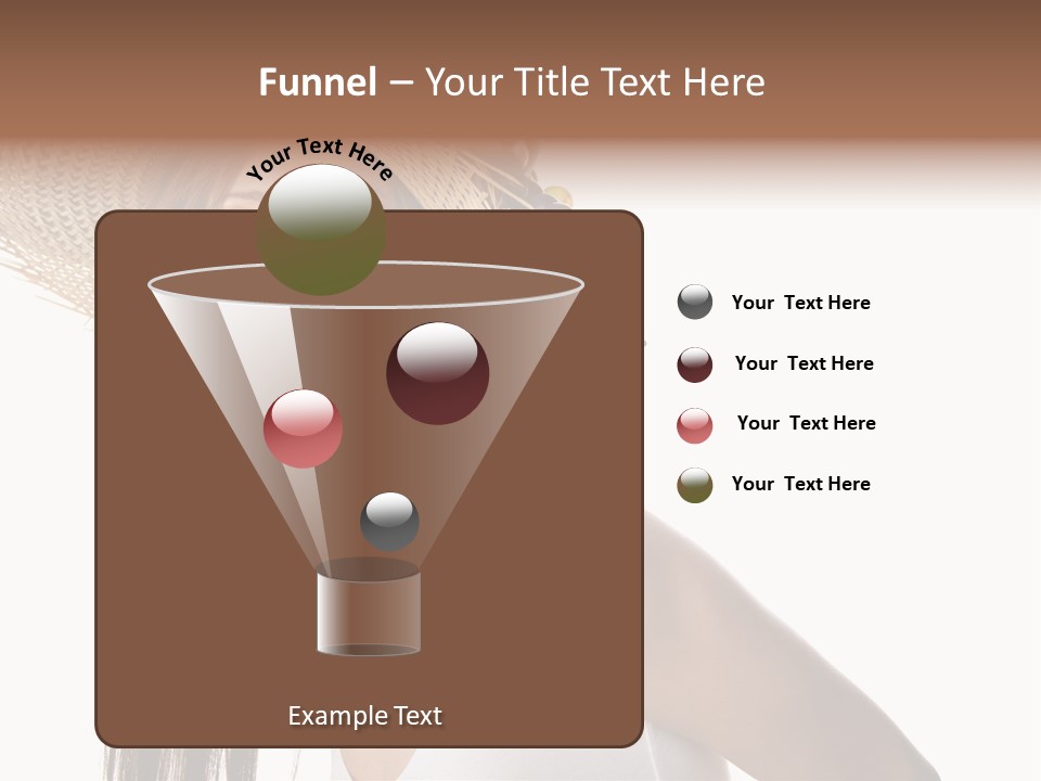 Grape Wreath Female PowerPoint Template