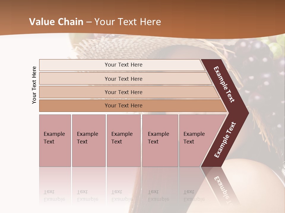 Citrus Hat Female PowerPoint Template