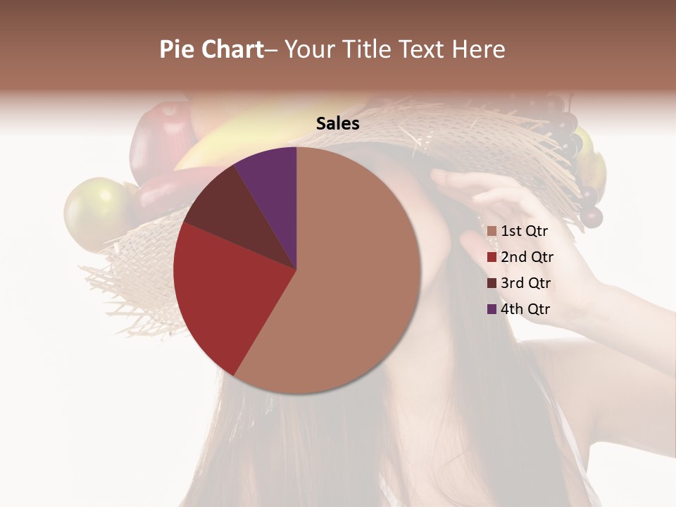 Hairstyle Fresh Fashion PowerPoint Template